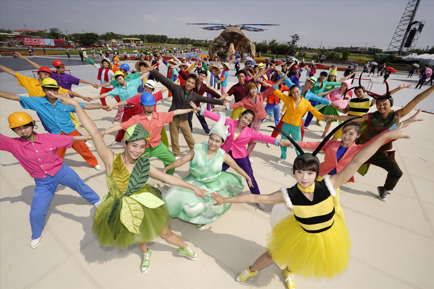 2017桃園農業博覽會「農業植物地景-奇幻烏托邦」